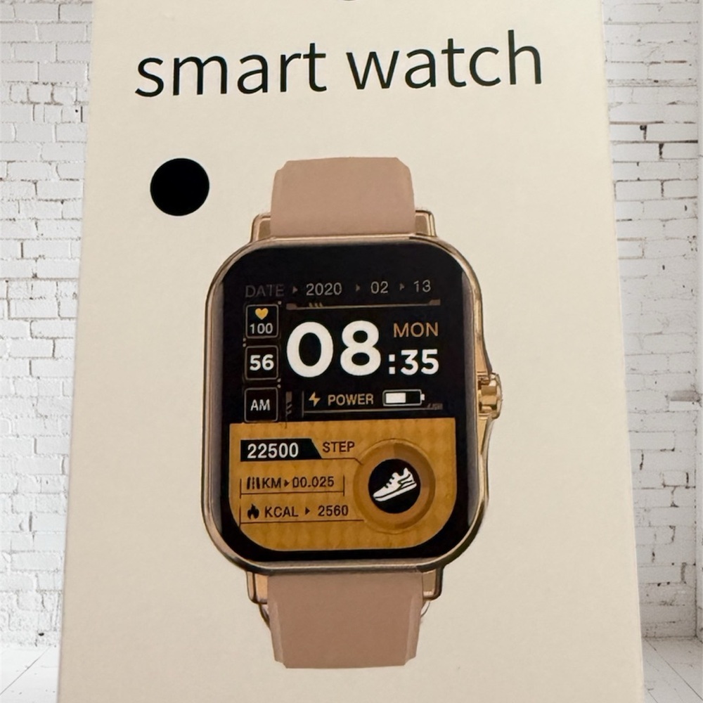DOVIICO Smart Watch Black Band and Black Case New